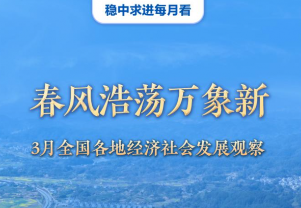 3月全国各地经济社会发展观察